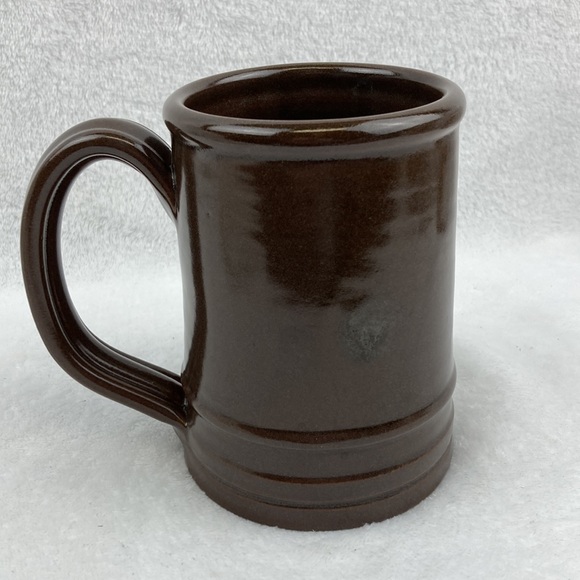 Deneen Pottery Co. Stoneware Santa Mug College Station Texas 5” - Picture 3 of 12